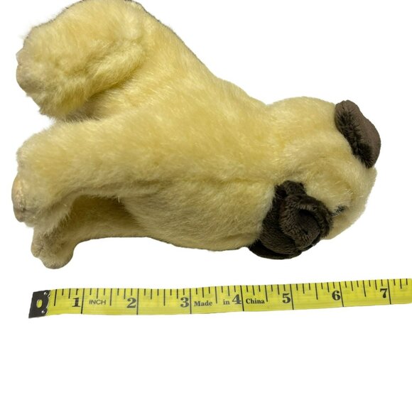 Hallmark My Best Friend Dog Plush Pug Small 7 inch Stuffed Animal Toy NEW - Picture 9 of 9